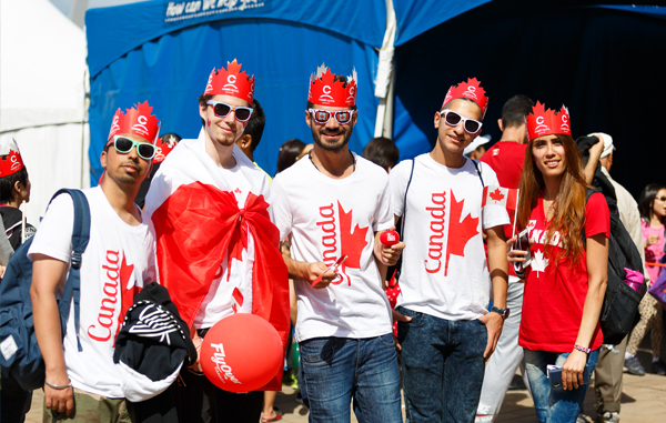 Canada Day at Jack Poole Plaza