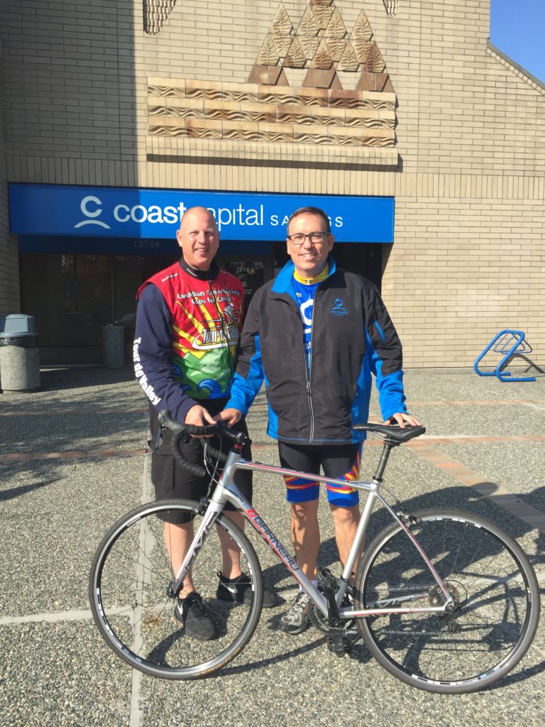 Don Coulter takes part in the Tour de Valley